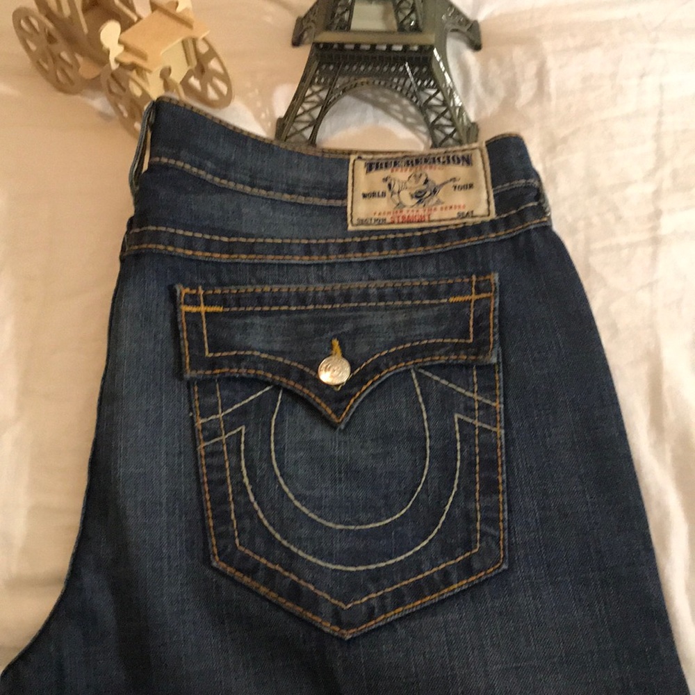 NEW TRU RELIGION jeans Navy blue w40